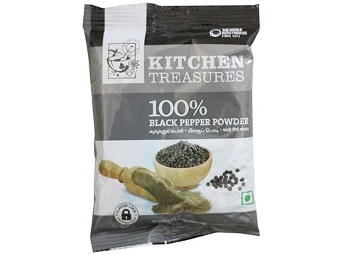 Kitchen Treasures Black Pepper Powder, 50 g