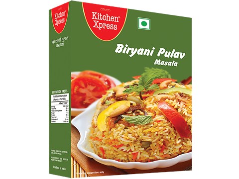 Kitchen Xpress Biryani Pulav Masala, 50 g