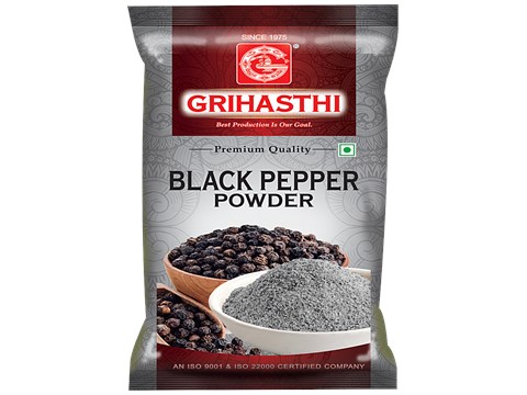 Grihasthi Golki/Black Pepper Powder - Premium, Natural & Pure, No Preservatives, 50 g