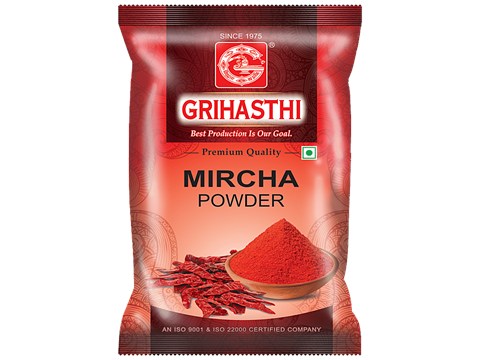 Grihasthi Mircha/Chilli Powder - Premium, Natural, Spicy, No Preservatives, 50 g