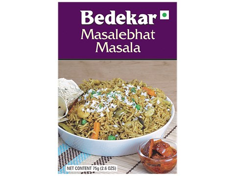 Bedekar Masalebhat Masala - Natural & Pure, No Preservatives, 75 g