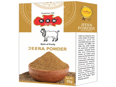 KBM Gai Chaap Jeera Powder, 50 g