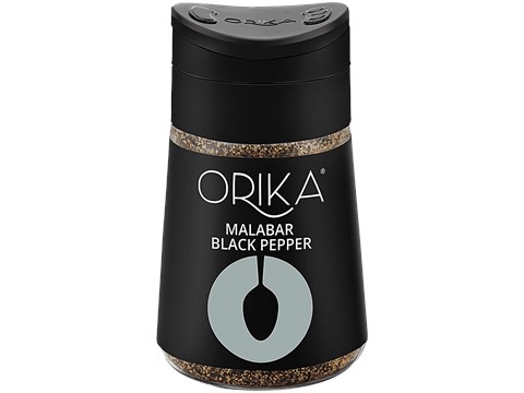 Orika Malabar Black Pepper - High Quality, Handpicked, 80 g