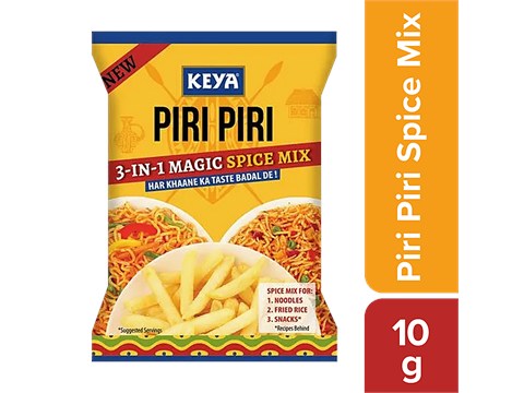 Keya Piri Piri - Multipurpose Seasoning With Oregano, Black Pepper & Other Herbs & Spices, 10 g
