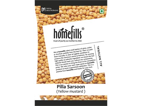 Homefills Yellow Mustard - Adds Flavour, 100 g