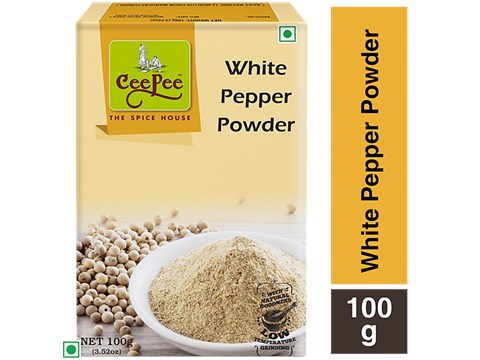 Cee Pee White Pepper Powder, 100 g
