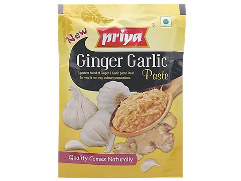 Priya Ginger Garlic Paste, 200 g