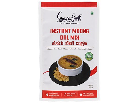 Sarati Instant Instant Moong Dal Mix - Adds Flavour & Taste, 100 g