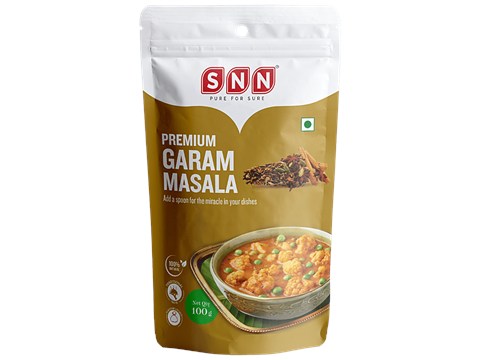 SNN Premium Garam Masala - Flavourful & Rich Aroma, Natural, 100 g