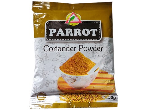 Parrot Dhania Powder - Coriander, Natural, 50 g