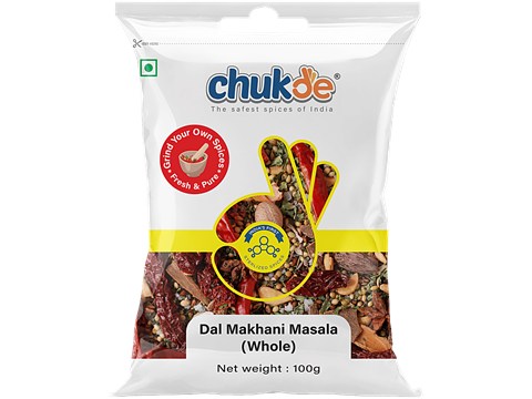 Chukde Dal Makhni Masala Sabut/Whole Spice Mix, 100 g