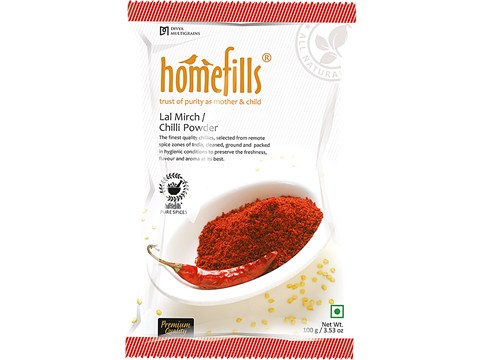 Homefills Chilli/Lal Mirch Powder - Enhances Flavour, 100 g