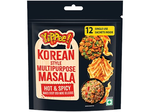Sunfeast YiPPee! Korean Style Hot & Spicy Multipurpose Masala, 72 g