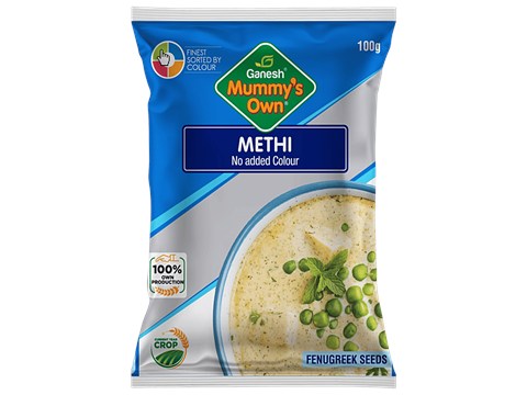 Ganesh Fenugreek Seeds/Methi Whole, 100 g