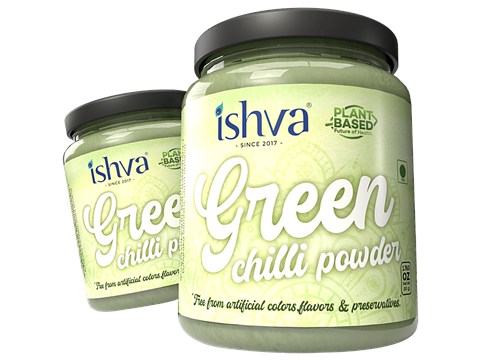 Ishva Greenchilli Powder, 50 g