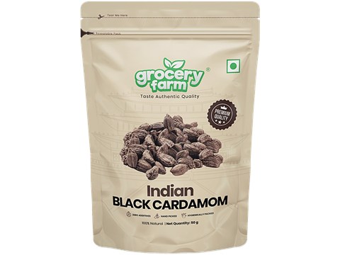 Grocery Farm Indian Black Cardamom, 50 g