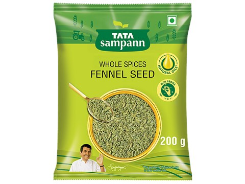 Tata Sampann Fennel Seed/Saunf With Natural Oils, 200 g