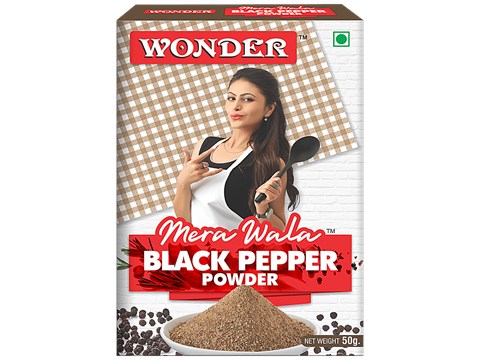 Wonder Black Pepper Powder, 50 g