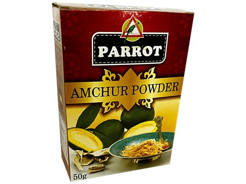 Parrot Amchur Powder - Green Dried Mango Powder, 50 g