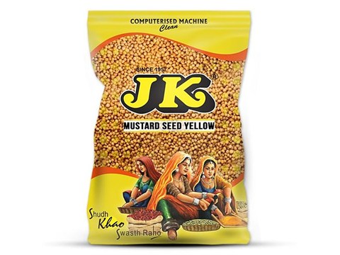 JK Sarso Yellow/Mustard Seed, 500 g