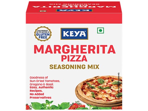 Keya Margherita Pizza Seasoning Mix - Easy, Authentic, No Added Preservatives, 60 g