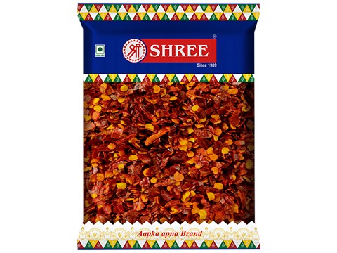 Shree Chilly Flakes - Natural & Pure, Flavour Enhancer, 100 g
