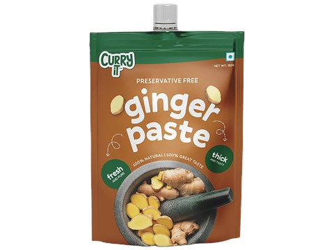 CURRYiT Preservative Free Ginger Paste, 150 g
