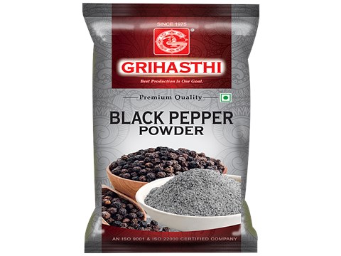 Grihasthi Golki/Black Pepper Powder - Premium, Natural & Pure, No Preservatives, 100 g