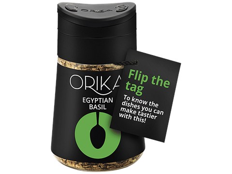 Orika Egyptian Basil - Handpicked Dried Herb - Used For Seasoning, 18 g