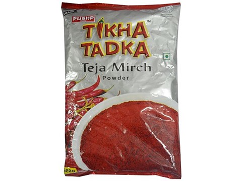 Pushp Teja Mirch Powder - Tikha Tadka, 500 g