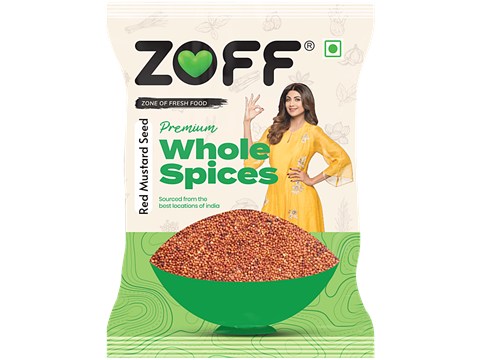 Zoff Red Mustard Seeds, 100 g