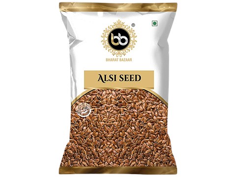 Bharat Bazaar  Alsi Seed - Pure, No Added Colours, 100 g