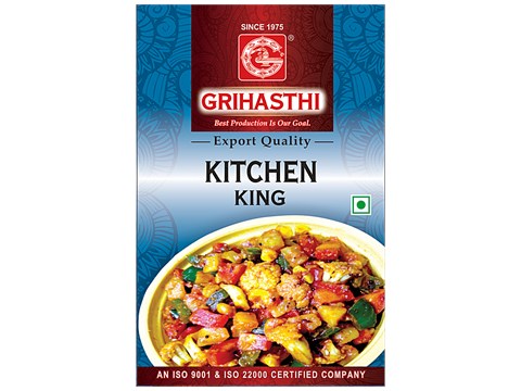 Grihasthi Kitchen King Masala - Premium, Natural & Pure, No Preservatives, 100 g