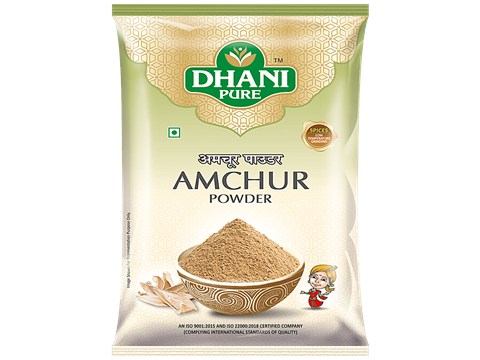 Dhani Pure Amchur Powder - Natural, No Artificial Colours & Preservatives, 100 g