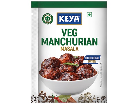 Keya Veg Manchurian Tastemaker - International Cuisine, Cooks In 5 Minutes, 20 g