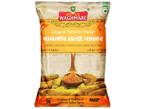 WAGHMARE MASALE Waigaon Turmeric Powder, 50 g