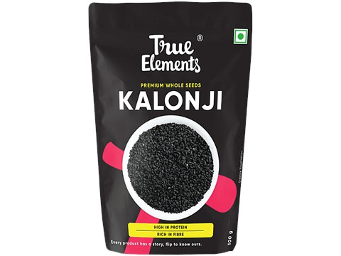 True Elements Kalonji Premium Whole Seeds, 100 g