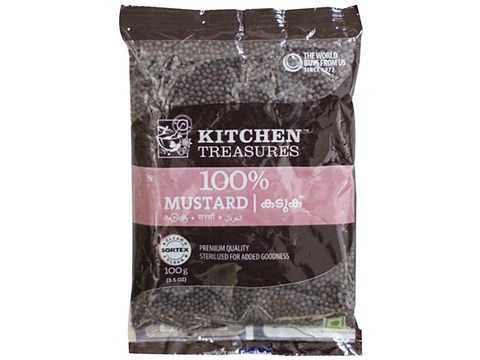 Kitchen Treasures 100% Mustard, 100 g
