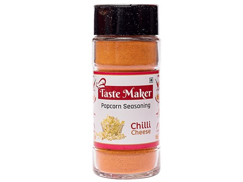 Jalandra's Taste Maker Popcorn Seasoning - Spice Mix, For Nachos, French Fries, Chilli Cheese, 50 g