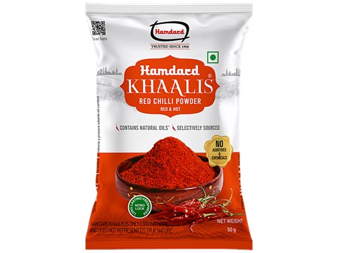 Hamdard Foods Khaalis - Red Chilli Powder, 50 g