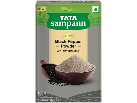 Tata Sampann Pure Black Pepper Powder, 100 g
