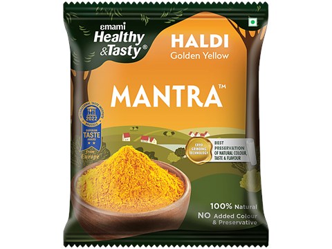 Emami Healthy & Tasty Mantra Haldi/Turmeric Powder, 500 g