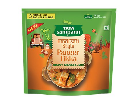 Tata Sampann Amritsari Style Paneer Tikka Gravy Masala Mix, 39 g