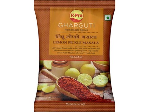 K-Pra Limbu/Lemon Pickle Masala, 100 g
