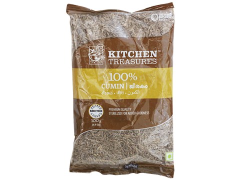Kitchen Treasures 100% Cumin, 100 g