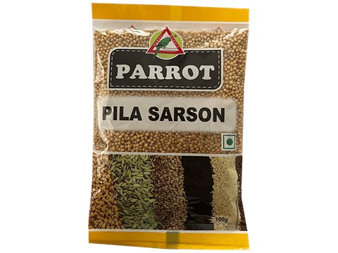 Parrot Pila Sarso - Yellow Mustard, 100 g