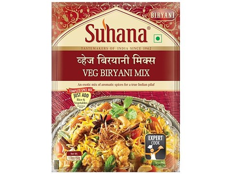 Suhana Spice Mix - Veg Biryani, 50 g