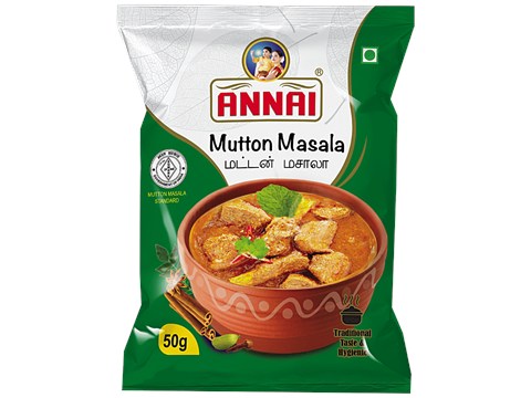 ANNAI Mutton Masala - Traditional Taste & Hygiene, 50 g