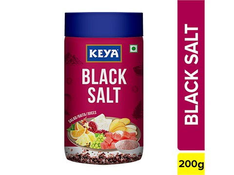 Keya Black Salt - multi-purpose/salad/raita/juices, 200 g