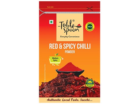 Tablespoon Red & Spicy Chilli Powder - Medium Spicy, Freshness Locked, 200 g